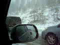 Snow on I-80 by Truckee