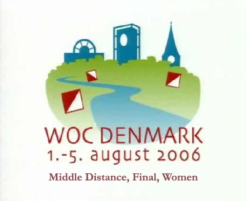 WOC 2006 Middle Distance, Final, Women