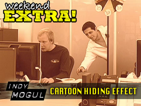 Weekend Extra: Cartoon Hiding Effect