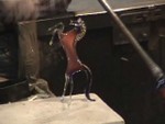 Italy travel: Venice's Murano Glass Factory Horse demo