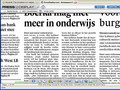 Voorpagina Nederlands Courant febr 8 en 9