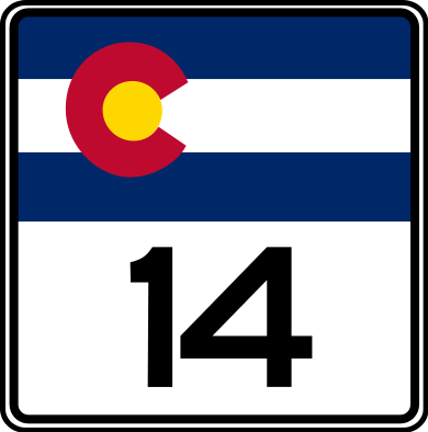 Northeastern Colorado Highway 14