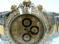 Rolex Daytona Two-Tone Gold Dial Diamond Marker Bezel Oyster Classic Style Replica Collection