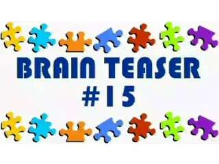 Video Brain Teaser #15