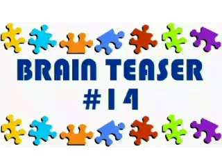 Video Brain Teaser #14
