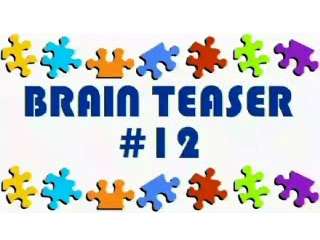 Video Brain Teaser #12