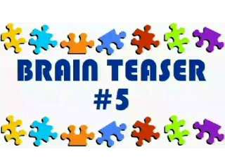 Video Brain Teaser #5