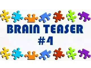 Video Brain Teaser #4