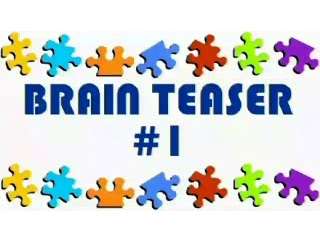Video Brain Teaser #1
