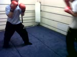Baheer and Abdullah Sparing UKIM Boxing