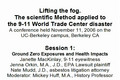 9/11 - Lifting The Fog - Session1 - Ground Zero Exposures and Health Impacts