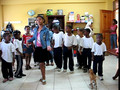 Performance by the children of the Hogar de Mercedes orphanage