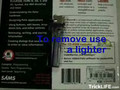 How to remove a sticker