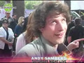 Andy Samberg on red carpet of the 2007 MTV Movie Awards