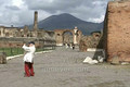 Italy travel: Pompeii Altar of the Temple of Vespasian 