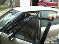 Tips on how to safely get into your car if you lock your keys inside