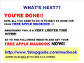 FREE 13" Apple MacBook / Mac Book (US ONLY) 