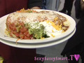 JoAnna Levenglick from SexySassySmartTV learns how to make a chimichanga in Tucson Arizona