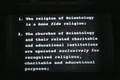 Scientology orientation film