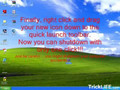 How to shutdown windows xp with just one click