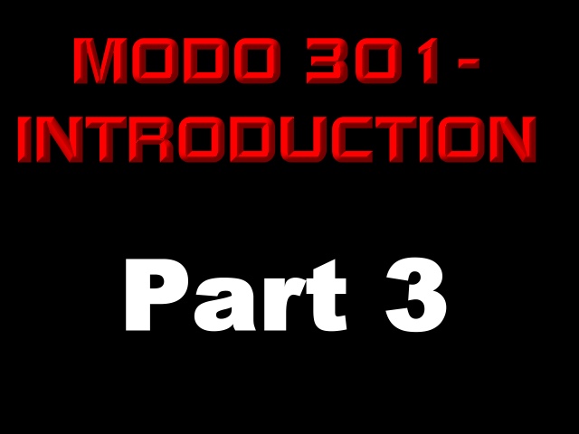 Modo 301 part 3