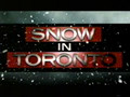 Snow in Toronto 