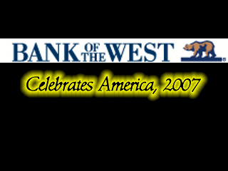 Bank of the West Celebrates America, 2007