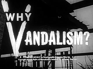 Why Vandalism