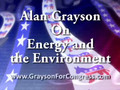 Alan Grayson on Energy and the Environment