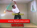 Lose your love handles BY using a broom