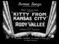 Screen Song No. 47: Kitty from Kansas City (1931)