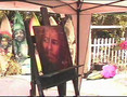 Ron Artis Airbrushes A Portrait Of Bob Marley "Smoke A Lie"