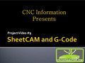CNC to Art Video 9 - SheetCAM and G-Code - CNC Artwork - CNC Plasma Art - CNC Basics - CNC Information - G-Code - Gcode - ...