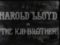 Harold Lloyd - The Kid Brother 