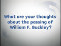 Noam Chomsky talks about the passing of William F. Buckley