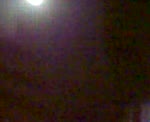 Lua  noite vista de um nibus