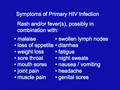 Did I Just Contract HIV? Symptoms of Primary HIV Infection