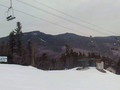 Waterville Valley Ski Lift and Skiers
