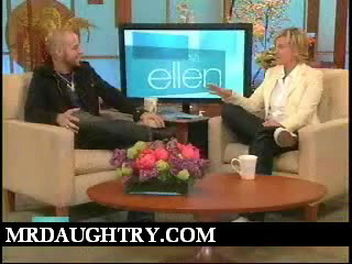 CHRIS DAUGHTRY on Ellen
