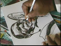 John Coltrane Jazz Sketch by Atlanta Artist Corey Barksdale
