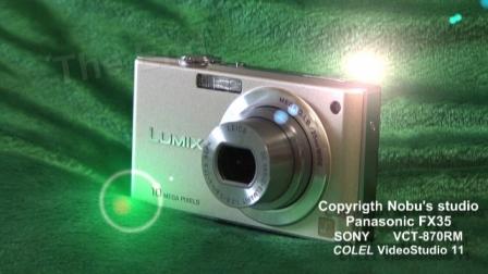 Digital Camera HD Movie 1280X720P 30fps  /  Panasonic LUMIX FX35