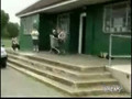 Kid Breaks Wrist Falling Down Stairs