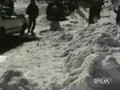 Chick Sleds Into Parked Car