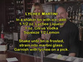 Lychee Martini - Art of the Drink 55