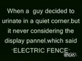 Peeing On An Electric Fence