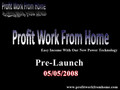 Profit Work From Home Pre Launch