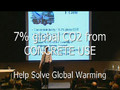 7% carbon emissions = concrete - global warming facts CO2
