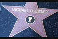 STAR CEREMONY FOR MICHAEL D. EISNER ON HOLLYWOOD WALK OF FAME