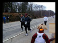 Runners at Mile 7 of the 2008 Mid Winter 10 Miler
