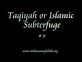 31 Taqiyah or Islamic Subterfuge Part 31
